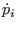 $\displaystyle \dot p_{i}$