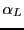 $\alpha_{L}$